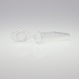 1.5mL Microcentrifuge Tube with Attached Cap - Globe Scientific - 111558