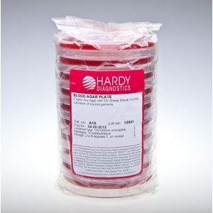 Blood Agar Plate - Hardy Diagnostics - A10