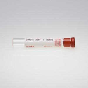 BLOOD COLLECTION TUBE 3ML RED - Kendall Healthcare - 8881-301215