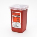 Sharps Container,1 Qt.,Red - Kendall Healthcare - 8900SA 