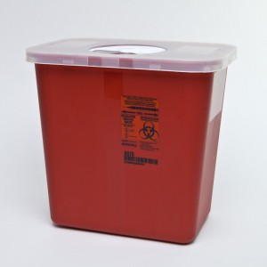 Kendall Healthcare Sharps Disposal Container 7.6 qt. - Kendall Healthcare -  8970