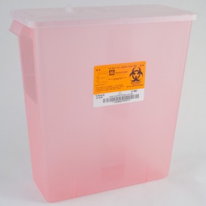 Stackable Sharps Containers 3 gal. - Medical Action Industries, Inc. - 8710TF