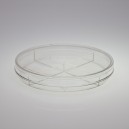 Sterile 4 Section Petri Dish 100 x 15 mm - Medical Action Industries, Inc. - PD1924-500S