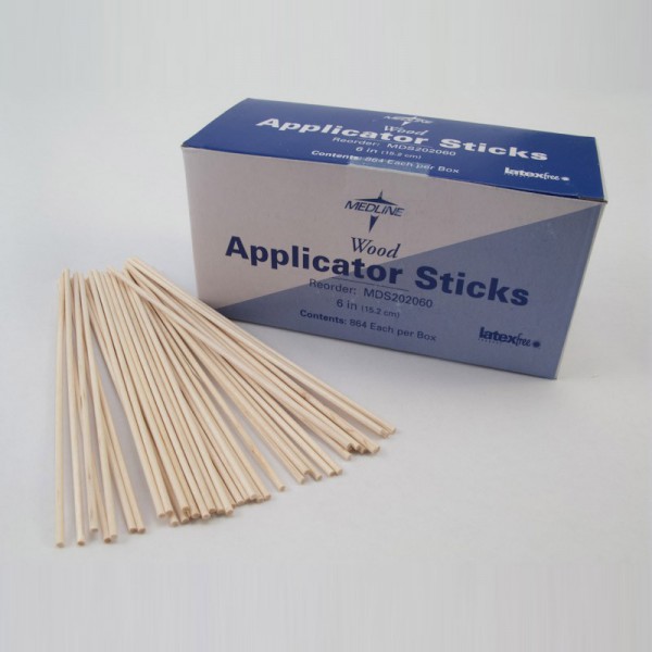 APPLICATOR, WOOD STICK - Medline Industries - MDS202060 - Labnet Supplies